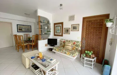 Apartamento com 3 dormitórios à venda, 120 m² por r$ 650.000,00 - pitangueiras - guarujá/sp