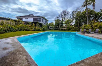 Casa com 5 dormitórios à venda, 518 m² por r$ 2.800.000,00 - praia de pernambuco - guarujá/sp