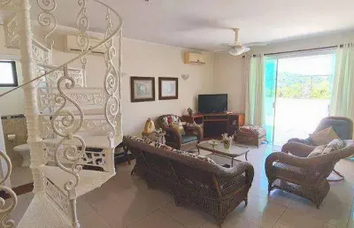 Cobertura com 3 dormitórios à venda, 201 m² por r$ 1.250.000,00 - tombo - guarujá/sp