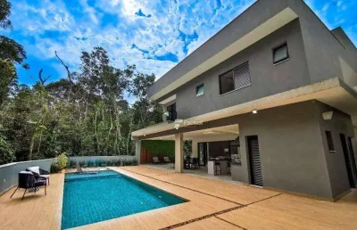 Casa com 5 dormitórios à venda, 460 m² - riviera de são lourenço - bertioga/sp