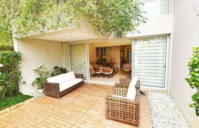 Casa com 5 dormitórios à venda, 421 m² por r$ 3.600.000,00 - praia de pernambuco - guarujá/sp