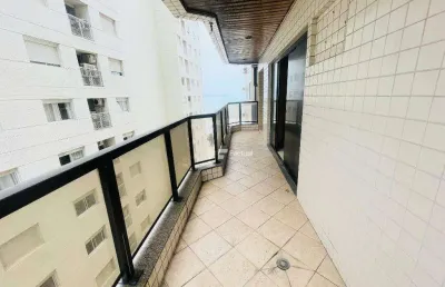 Apartamento com 4 dormitórios à venda, 136 m² por r$ 1.000.000,00 - astúrias - guarujá/sp