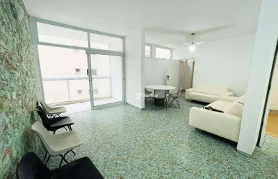 Apartamento com 3 dormitórios à venda, 100 m² por r$ 450.000,00 - pitangueiras - guarujá/sp