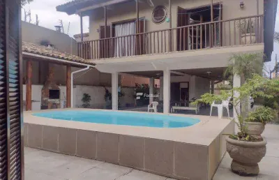 Casa com 4 dormitórios à venda, 298 m² por r$ 800.000,00 - enseada - guarujá/sp