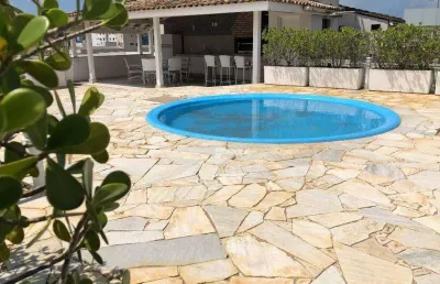 Cobertura com 4 dormitórios à venda, 220 m² por r$ 1.500.000,00 - enseada - guarujá/sp
