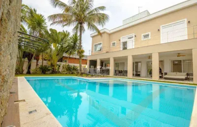 Casa com 4 dormitórios à venda, 348 m² por r$ 3.900.000,00 - acapulco - guarujá/sp