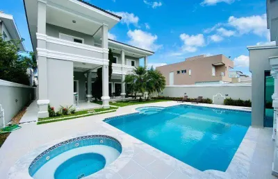 Casa com 5 dormitórios à venda, 396 m² por r$ 3.500.000,00 - acapulco - guarujá/sp