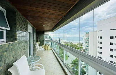 Cobertura com 4 dormitórios à venda, 223 m² - riviera de são lourenço - bertioga/sp