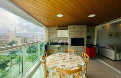 Apartamento com 3 dormitórios à venda, 120 m² - módulo 08 - bertioga/sp