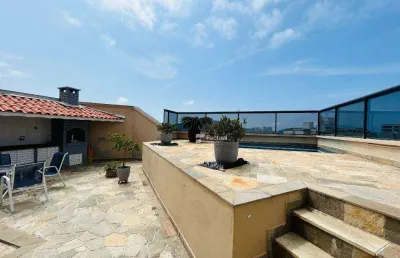 Cobertura com 3 dormitórios à venda, 314 m² por r$ 980.000,00 - enseada - guarujá/sp