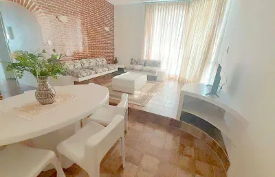 Apartamento com 2 dormitórios à venda, 136 m² por r$ 515.000,00 - pitangueiras - guarujá/sp