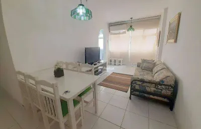 Apartamento com 1 dormitório à venda, 50 m² por r$ 330.000,00 - pitangueiras - guarujá/sp