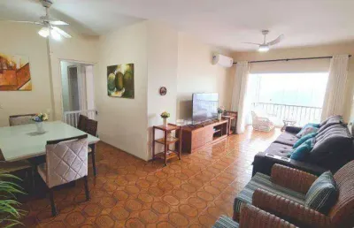 Apartamento com 3 dormitórios à venda, 125 m² por r$ 900.000,00 - pitangueiras - guarujá/sp