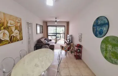 Apartamento com 3 dormitórios à venda, 110 m² por r$ 590.000,00 - pitangueiras - guarujá/sp