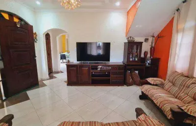 Casa com 3 dormitórios à venda, 240 m² por r$ 750.000,00 - santa rosa - guarujá/sp