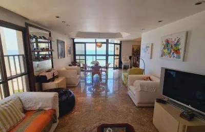 Apartamento com 4 dormitórios à venda, 218 m² por r$ 1.700.000,00 - pitangueiras - guarujá/sp