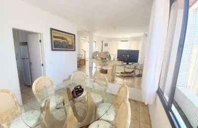 Cobertura com 3 dormitórios à venda, 220 m² por r$ 1.000.000,00 - astúrias - guarujá/sp