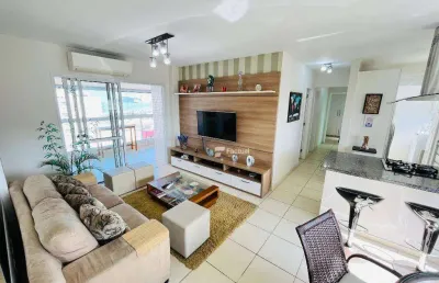 Apartamento com 3 dormitórios à venda, 111 m² por r$ 1.290.000,00 - central park - guarujá/sp