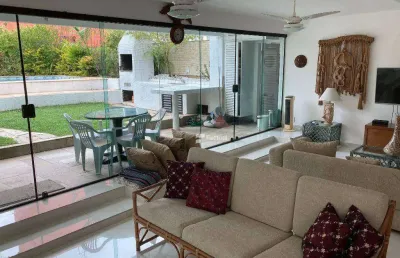 Cobertura com 4 dormitórios à venda, 250 m² por r$ 1.960.000,00 - enseada - guarujá/sp