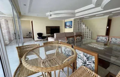 Cobertura com 5 dormitórios à venda, 181 m² por r$ 800.000,00 - pitangueiras - guarujá/sp