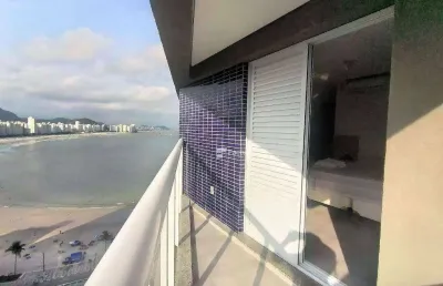 Apartamento com 3 dormitórios à venda, 146 m² por r$ 2.100.000,00 - astúrias - guarujá/sp