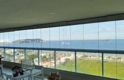 Apartamento com 4 dormitórios à venda, 170 m² por r$ 2.700.000,00 - enseada - guarujá/sp