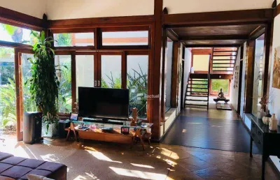 Casa com 4 dormitórios à venda, 285 m² por r$ 2.850.000,00 - park lane - guarujá/sp