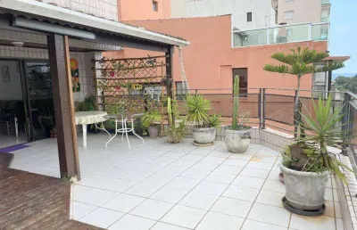 Cobertura com 3 dormitórios à venda, 220 m² por r$ 550.000,00 - enseada - guarujá/sp