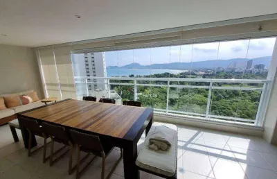 Apartamento com 3 dormitórios à venda, 158 m² por r$ 1.200.000,00 - enseada - guarujá/sp