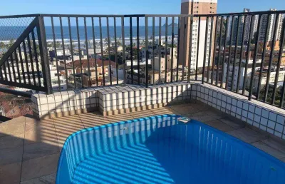 Cobertura com 3 dormitórios à venda, 140 m² por r$ 650.000,00 - enseada - guarujá/sp