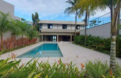 Casa com 5 dormitórios à venda, 715 m² por r$ 6.800.000,00 - enseada - guarujá/sp