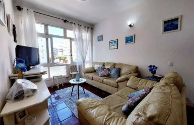 Apartamento com 2 dormitórios à venda, 90 m² por r$ 365.000,00 - enseada - guarujá/sp