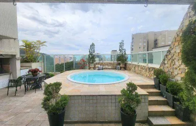 Cobertura com 3 dormitórios à venda, 200 m² por r$ 880.000,00 - astúrias - guarujá/sp