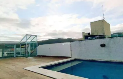 Cobertura com 2 quartos à venda, 150 m² por r$ 600.000 - enseada - guarujá/sp