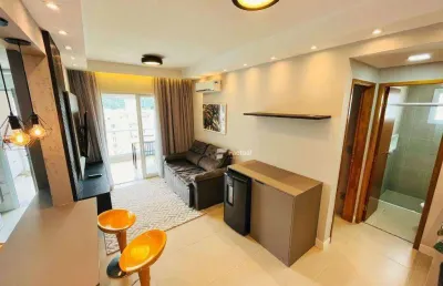 Apartamento com 1 dormitório à venda, 55 m² por r$ 500.000,00 - enseada - guarujá/sp