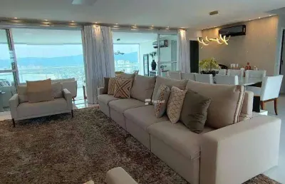 Cobertura com 4 dormitórios à venda, 270 m² por r$ 3.150.000,00 - enseada - guarujá/sp