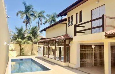 Casa com 5 dormitórios à venda, 240 m² por r$ 1.590.000,00 - enseada - guarujá/sp