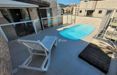 Cobertura com 3 dormitórios à venda, 240 m² por r$ 690.000,00 - enseada - guarujá/sp