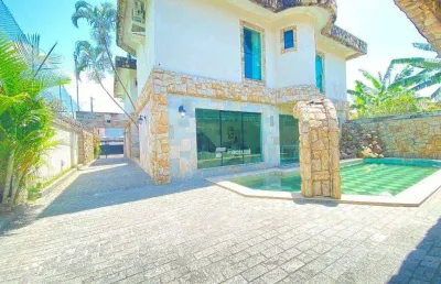 Casa com 6 dormitórios à venda, 500 m² por r$ 1.650.000,00 - enseada - guarujá/sp