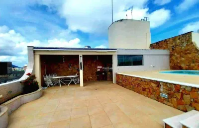 Cobertura com 3 dormitórios à venda, 250 m² por r$ 1.100.000,00 - enseada - guarujá/sp