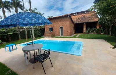 Casa com 4 dormitórios à venda, 300 m² por r$ 1.800.000,00 - guaiuba - guarujá/sp