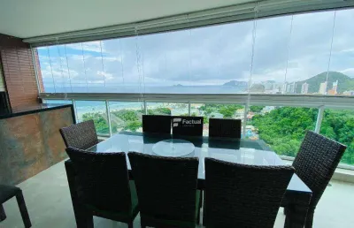 Apartamento com 4 dormitórios à venda, 134 m² por r$ 1.380.000,00 - enseada - guarujá/sp