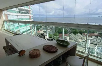 Apartamento com 3 dormitórios à venda, 111 m² por r$ 1.300.000,00 - enseada - guarujá/sp