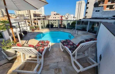 Cobertura com 3 dormitórios à venda, 180 m² por r$ 995.000,00 - enseada - guarujá/sp