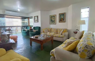 Apartamento com 4 dormitórios à venda, 256 m² por r$ 1.200.000,00 - enseada - guarujá/sp