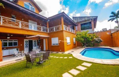 Casa com 6 dormitórios à venda, 360 m² por r$ 2.100.000,00 - praia de pernambuco - guarujá/sp