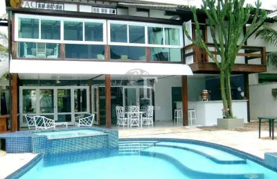 Casa com 4 dormitórios à venda, 395 m² por r$ 2.600.000,00 - acapulco - guarujá/sp