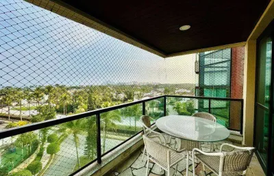 Apartamento com 3 dormitórios para alugar, 119 m² - riviera módulo 6 - bertioga/sp