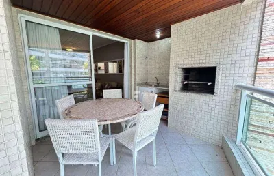Apartamento com 3 dormitórios para alugar, 120 m² - riviera de são lourenço - bertioga/sp