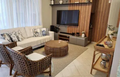 Apartamento com 4 dormitórios, 139 m² - venda - riviera de são lourenço - bertioga/sp